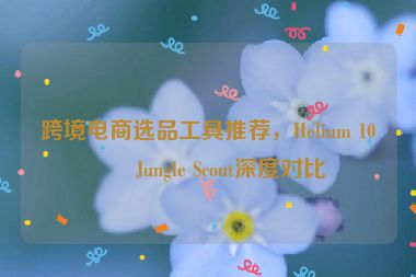 跨境電商選品工具推薦，Helium 10與Jungle Scout深度對(duì)比