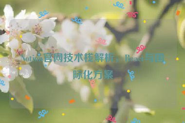 Notion官網(wǎng)技術(shù)棧解析，React與國(guó)際化方案