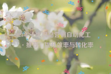 2023年十大網(wǎng)站營銷自動化工具推薦，提升效率與轉(zhuǎn)化率