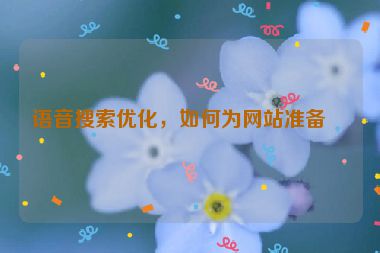 語音搜索優(yōu)化，如何為網(wǎng)站準備？