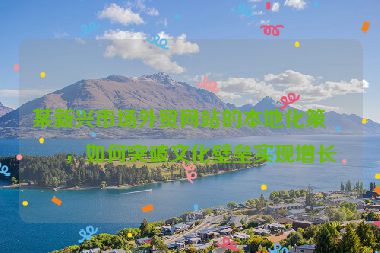 某新興市場外貿(mào)網(wǎng)站的本地化策略，如何突破文化壁壘實(shí)現(xiàn)增長